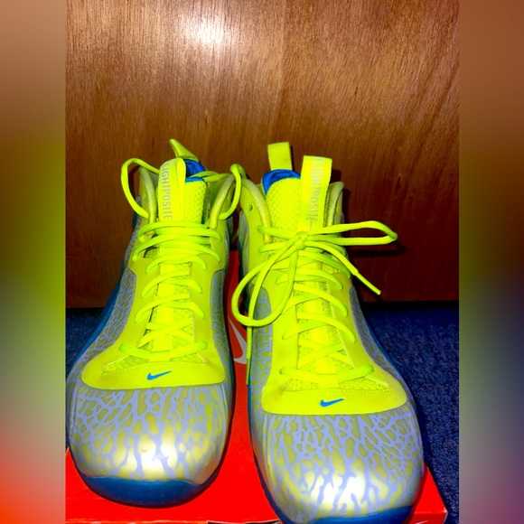 Nike Air flightposite Exposed `Volt’-size 10 - Picture 6 of 6